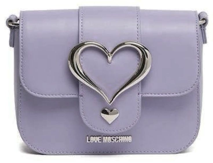 Trendy Heart-Shaped Buckle Crossbody Bag for Women