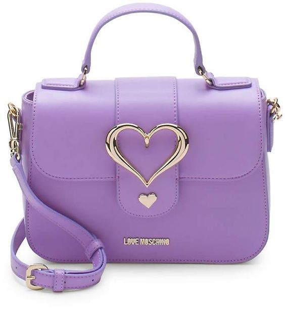 Trendy Heart-Shaped Buckle Crossbody Bag for Women
